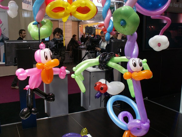 Animation sculpture sur ballon Paris