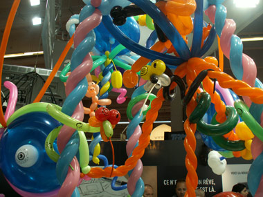 Sculpteur sur ballon décoration