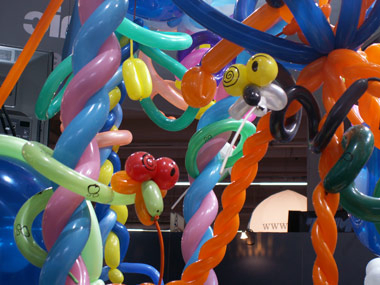décoration sculpture de ballon