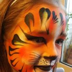 maquillage maquilleuse tigre