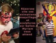 animation maquillage et sculpture ballon