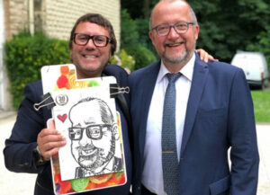 caricaturiste mariage