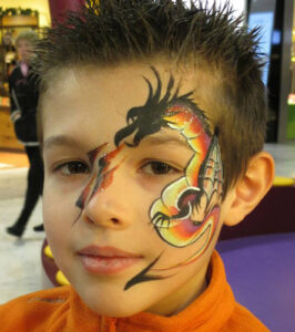 maquillage meaux dragon
