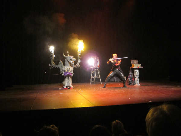 spectacle de magie