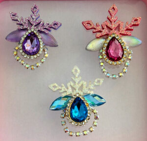 bijoux flocon neige maquillage princesse