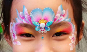 maquillage bijoux strass