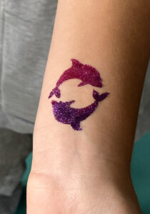 tatouages paillettes