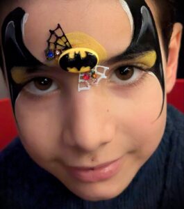 Batman maquillage bijou strass