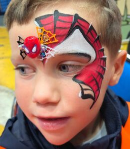 Spiderman maquillage bijou strass